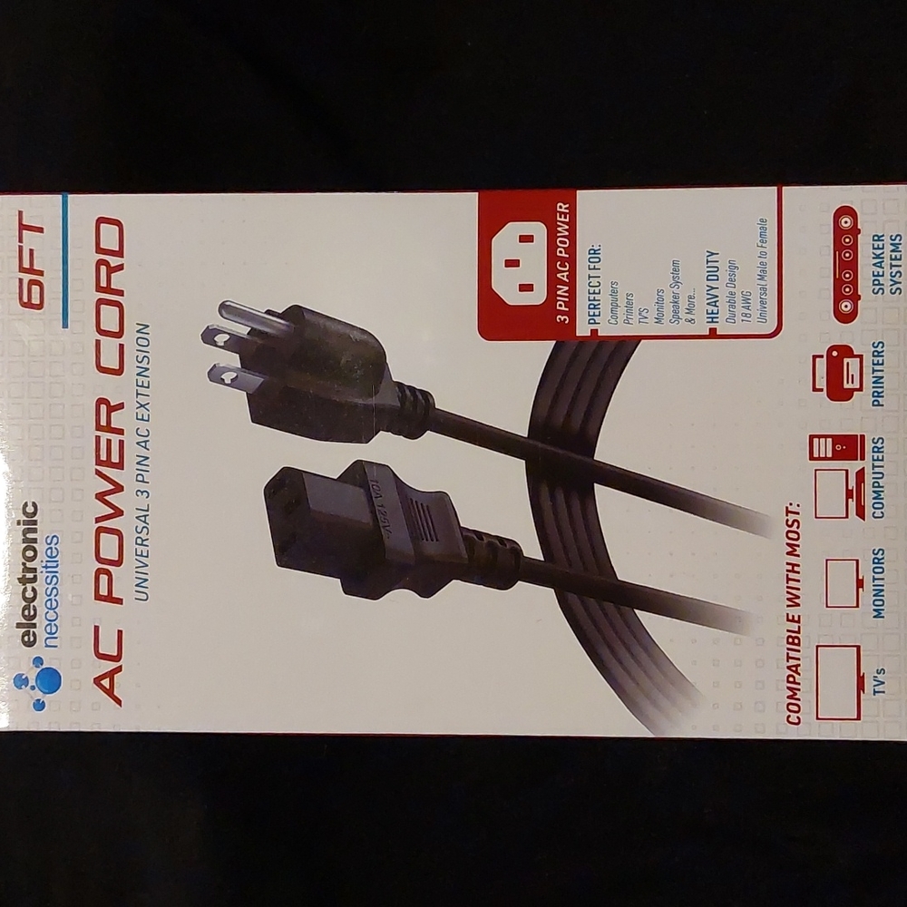 Universal 3 Pin Ac Extension